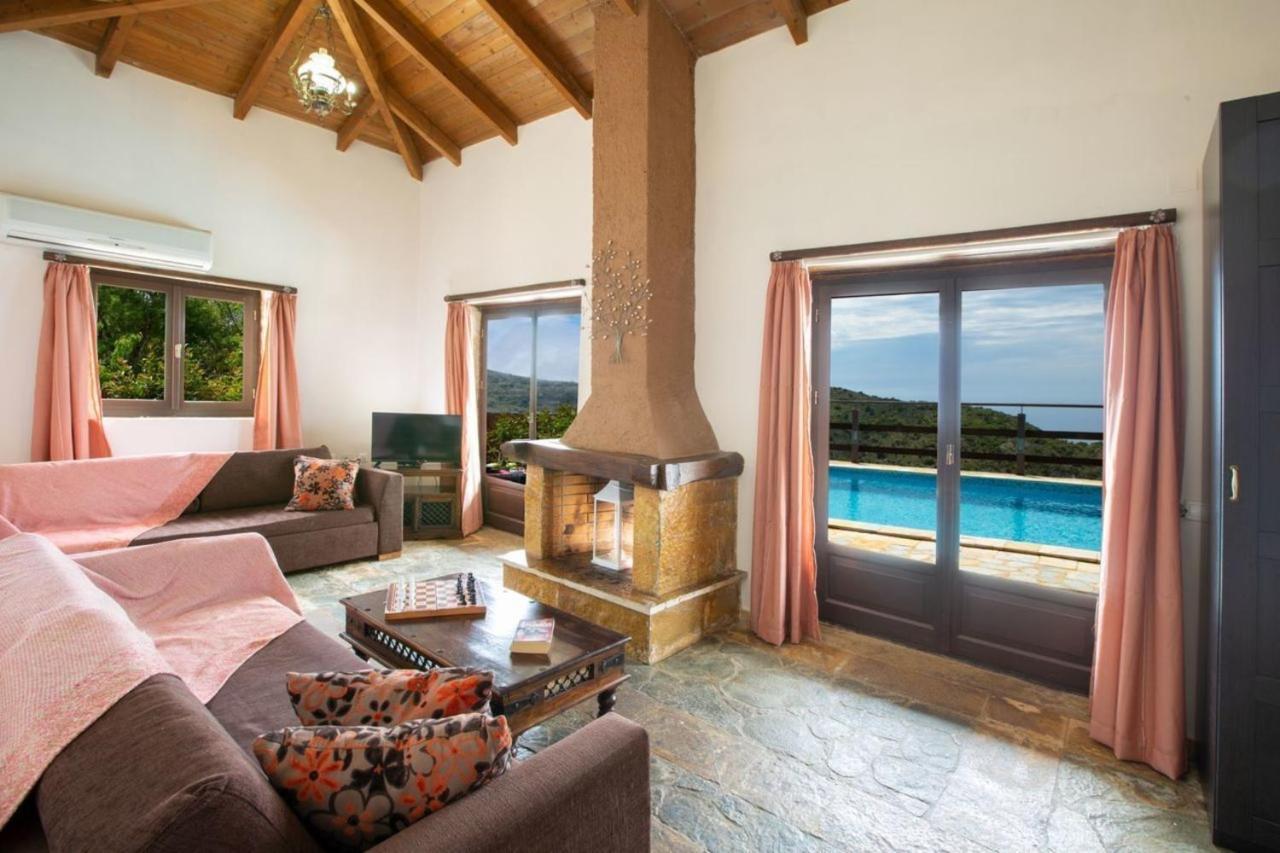 Amadryades Villas-Villa Terina Chortata Bagian luar foto